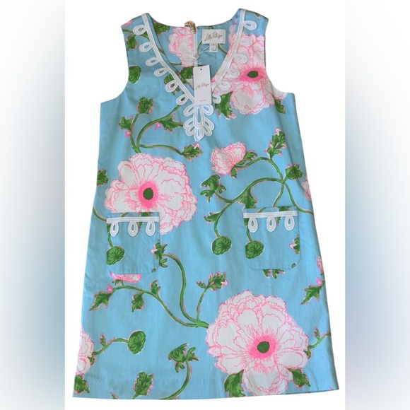 Lilly Pulitzer Sidonie Floral Stretch Shift Minidress - Picture 6 of 12